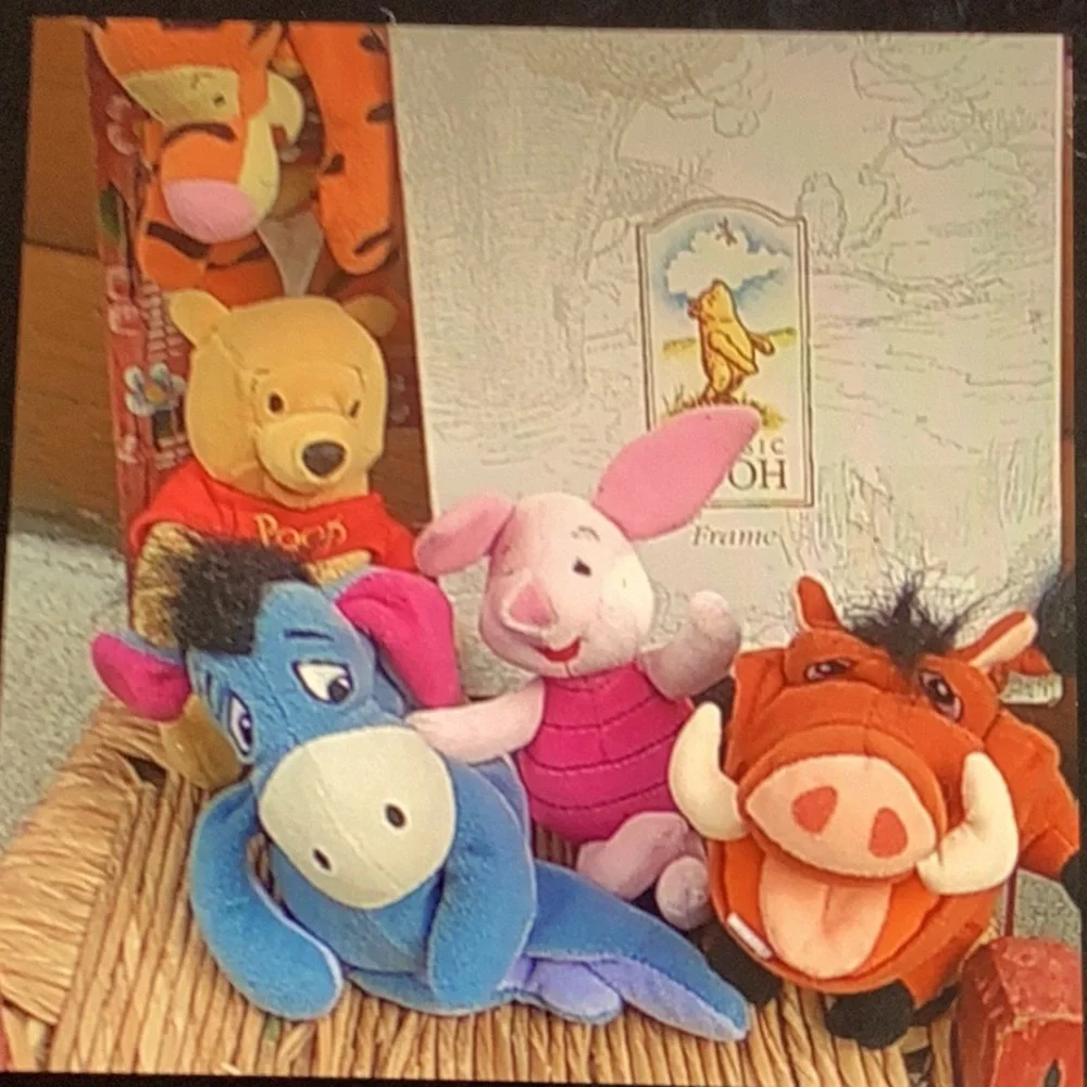 CLOUDS 🍯 Winnie the Pooh ⛅️ EPLVC  Cotton blend  ⛅️ Twin Fitted Sheet